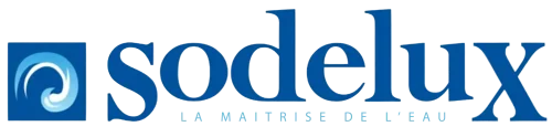 Logo de Sodelux, spécialistes de l'eau à Libramont